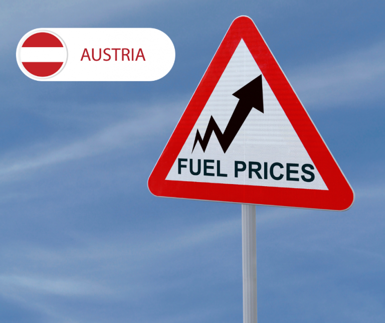 Preț majorat la motorină în Austria Octombrie 2022