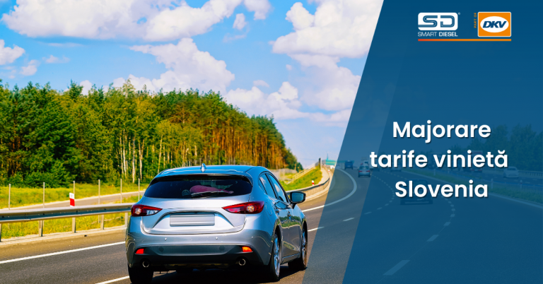 Majorare vinietă Slovenia pentru vehicule ≤ 3.5 tone