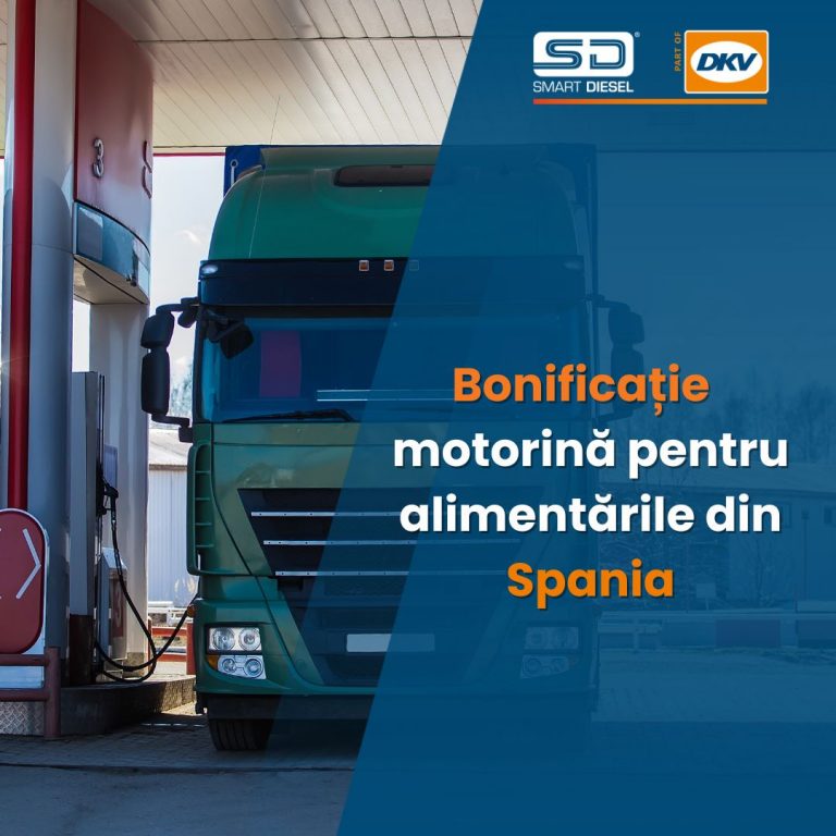 Bonificație motorină Spania