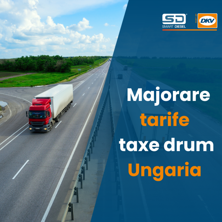 Majorarea taxelor de drum în Ungaria – 1 octombrie 2023