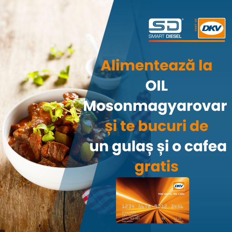 Ofertă specială pentru șoferi la Oil! Mosonmagyaróvár