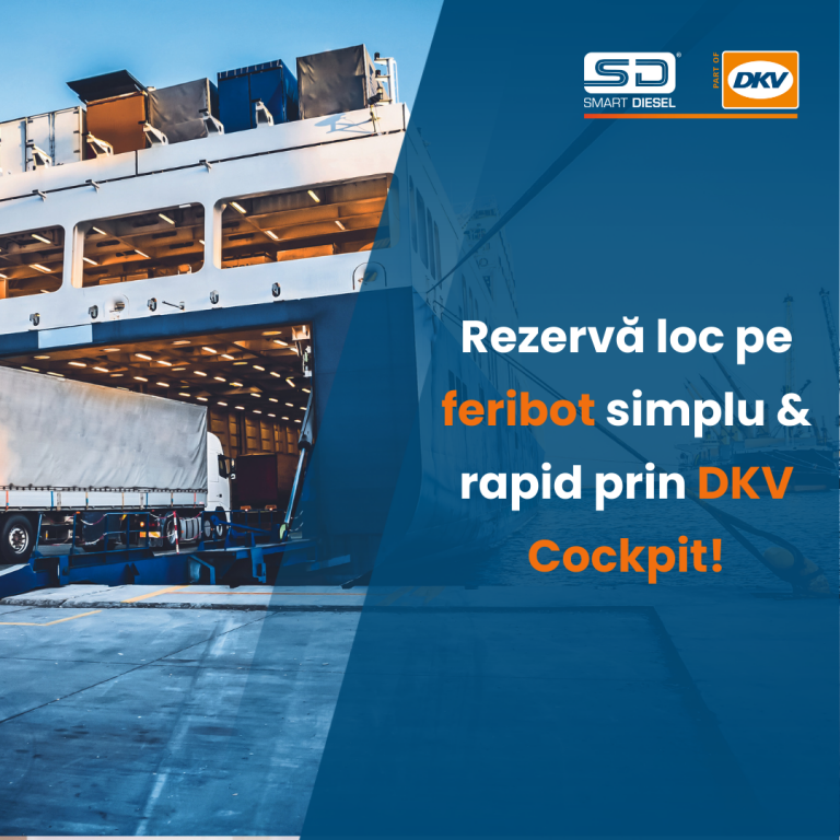 Rezervă un loc pe feribot din DKV COCKPIT