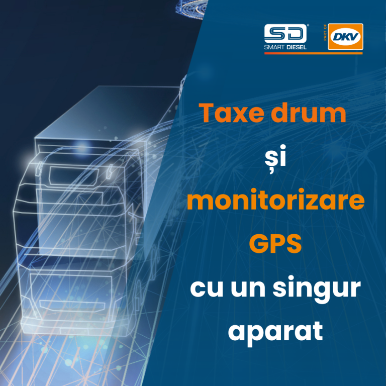 O soluție simplă pentru plata taxei de drum și monitorizare GPS