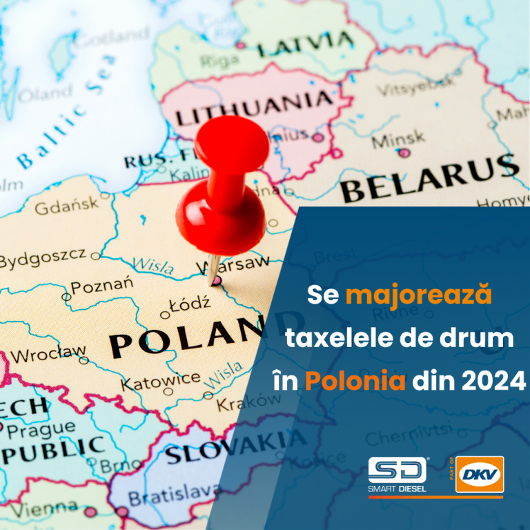 Majorare tarife taxe drum Polonia 2024