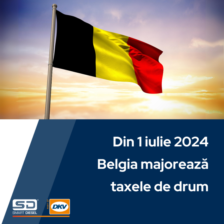 Din 1 iulie 2024  Belgia majorează  taxele de drum