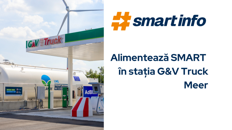 Alimentează SMART în Belgia la stația G&V Truck Meer