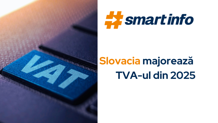 Slovacia majorează  TVA-ul din 2025