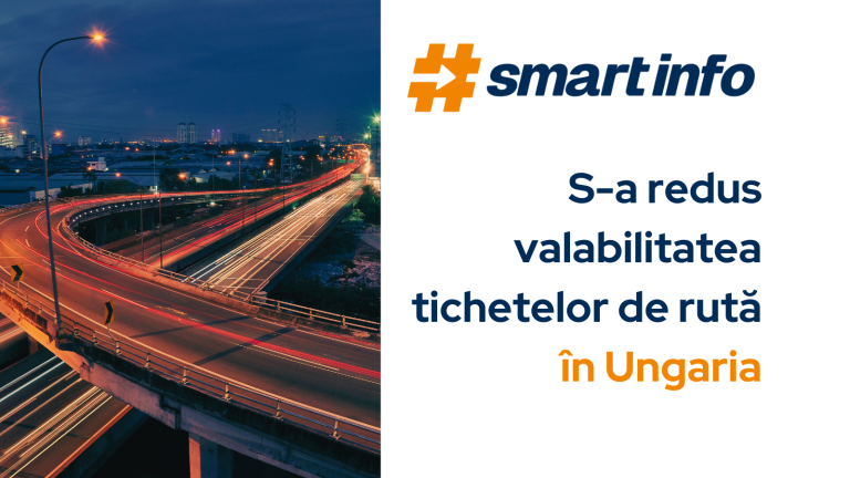 S-a redus valabilitatea tichetelor de rută în Ungaria