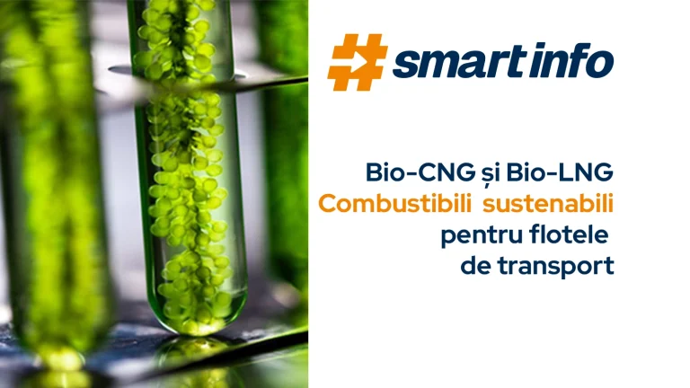 Bio-CNG și Bio-LNG – combustibili sustenabili pentru flote de transport 