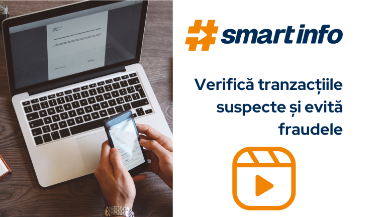 Verificați orice tranzacție suspectă pentru a evita fraudele
