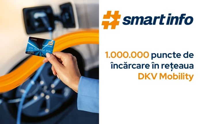 DKV Mobility atinge pragul de 1.000.000 de puncte de încărcare în Europa 