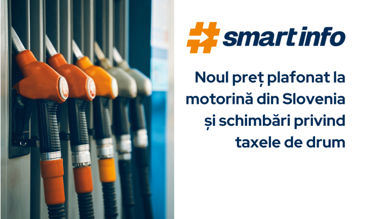 Noul preț plafonat la motorină din Slovenia și schimbări privind taxele de drum