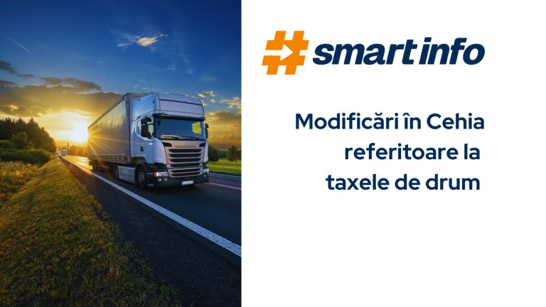 Modificări în Cehia referitoare la taxele de drum