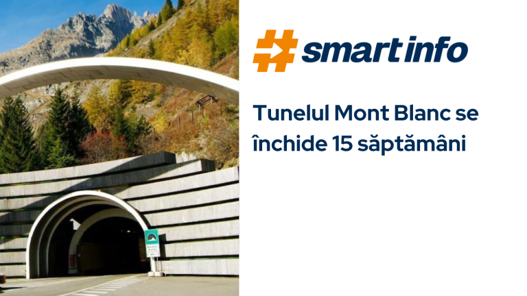 Tunelul Mont Blanc se închide 15 săptămâni
