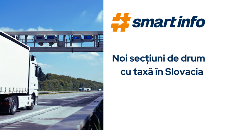 Noi secțiuni de drum cu taxă în Slovacia