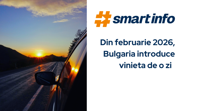 Din februarie 2026, Bulgaria introduce vinieta de o zi