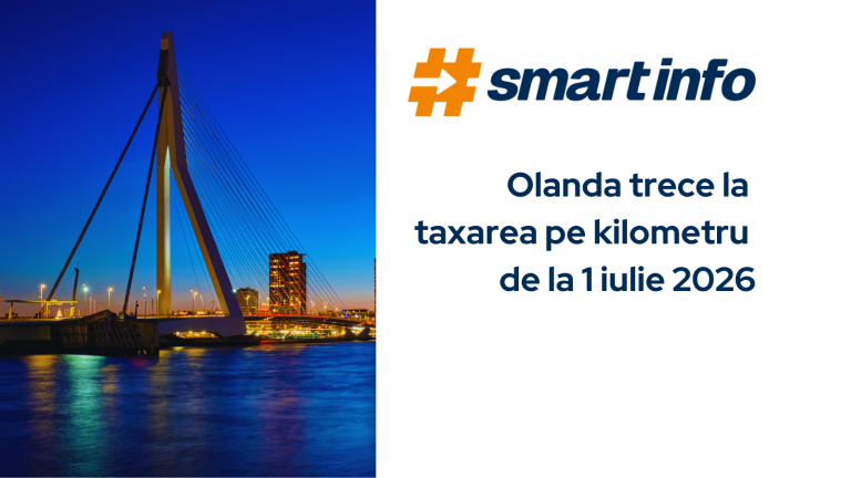 Olanda trece la taxarea pe kilometru de la 1 iulie 2026