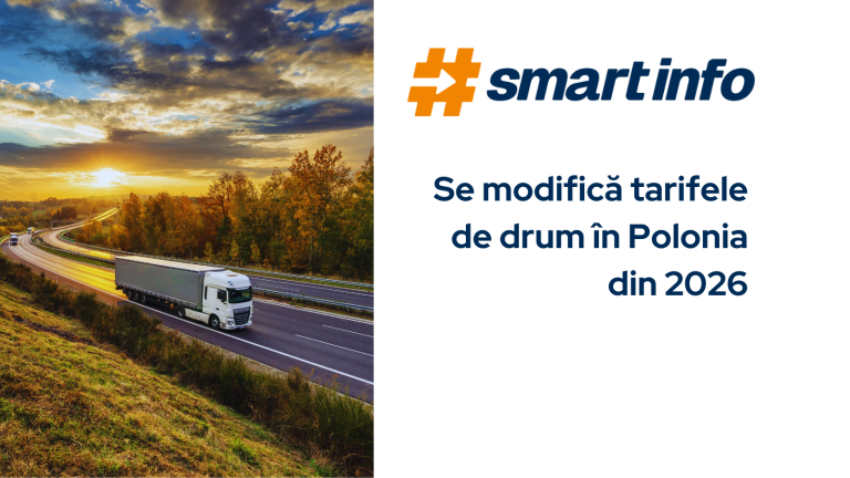 Se modifică tarifele de drum în Polonia din 2026