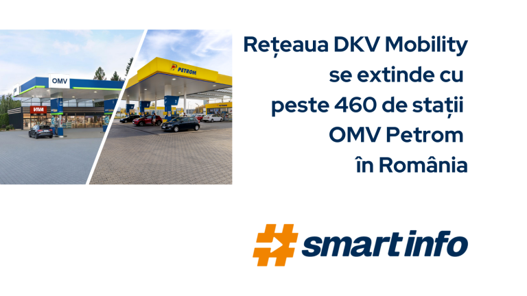 Rețeaua DKV Mobility se extinde cu peste 460 de stații OMV Petrom în România